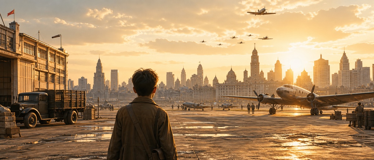 太陽の帝国の映画トリビア用メインビジュアル