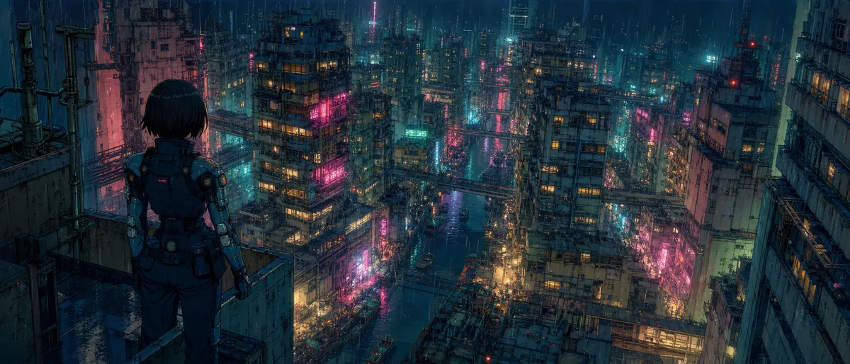 GHOST IN THE SHELL／攻殻機動隊の映画トリビア用メインビジュアル