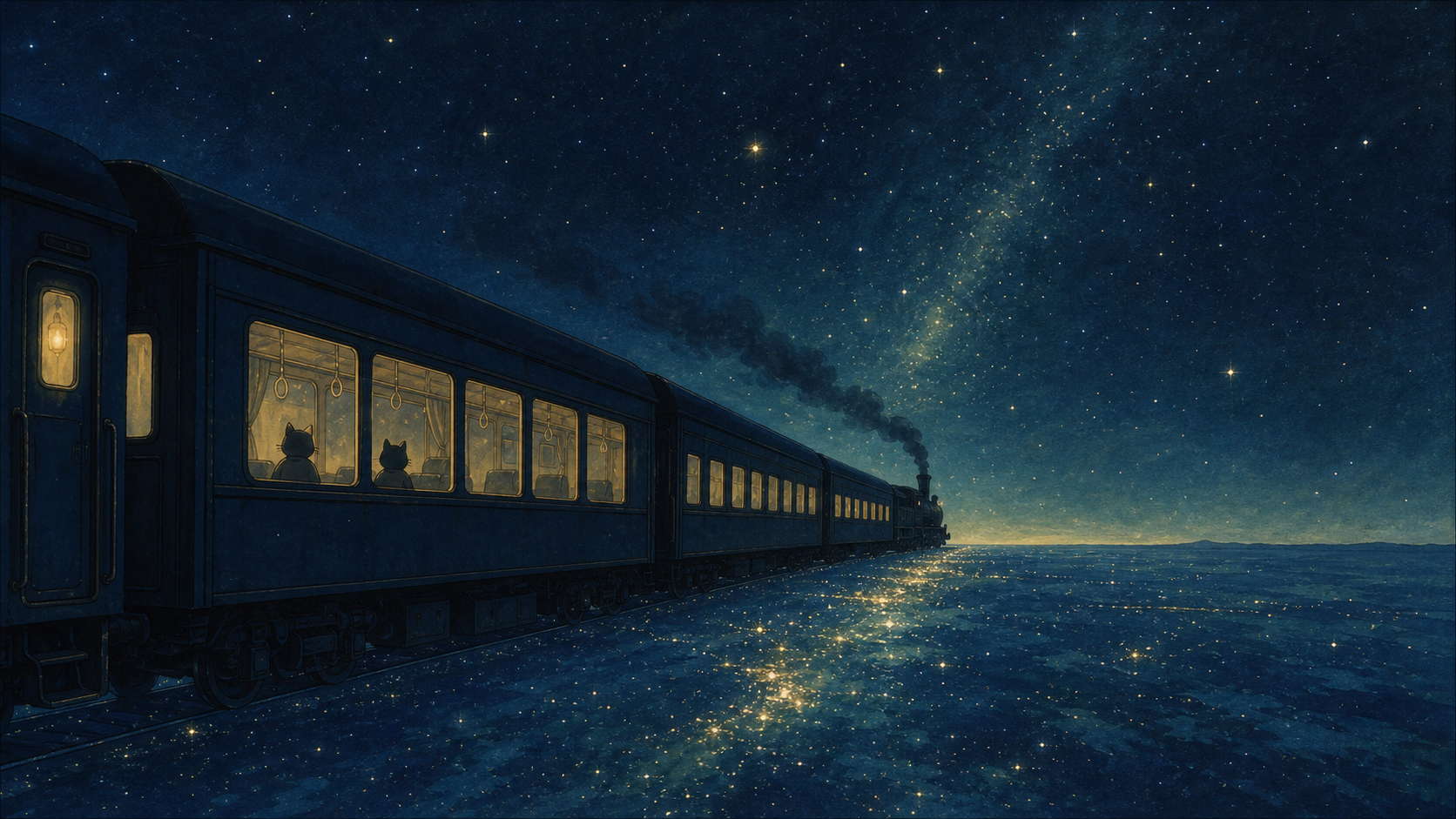 銀河鉄道の夜の映画トリビア用メインビジュアル