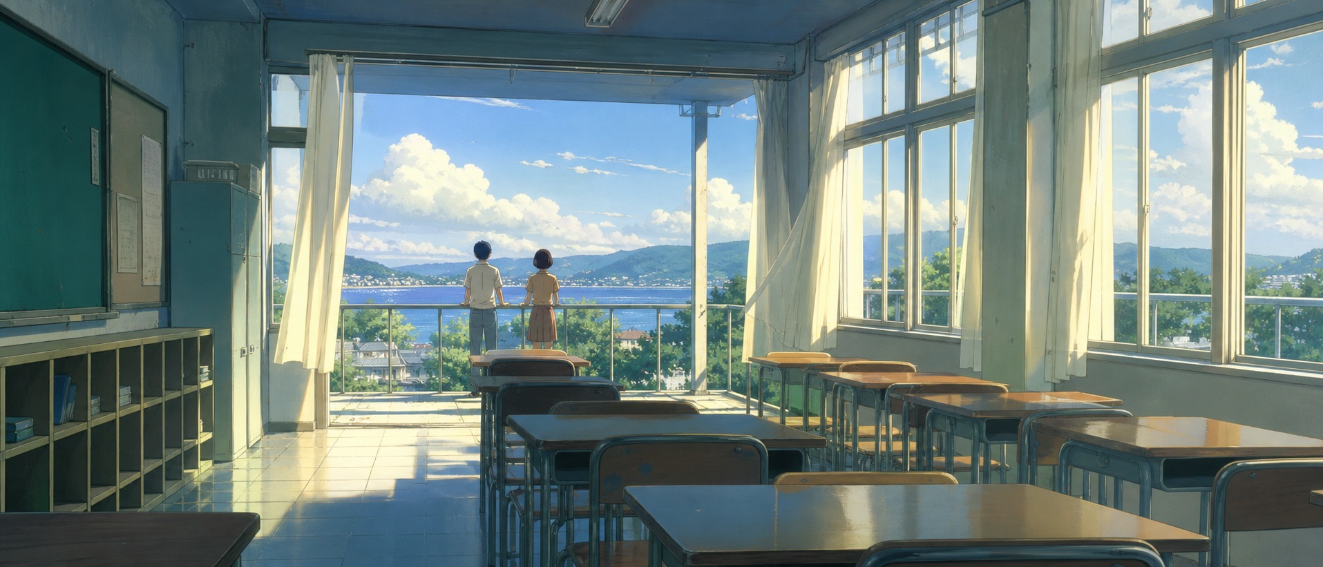 海がきこえるの映画トリビア用メインビジュアル