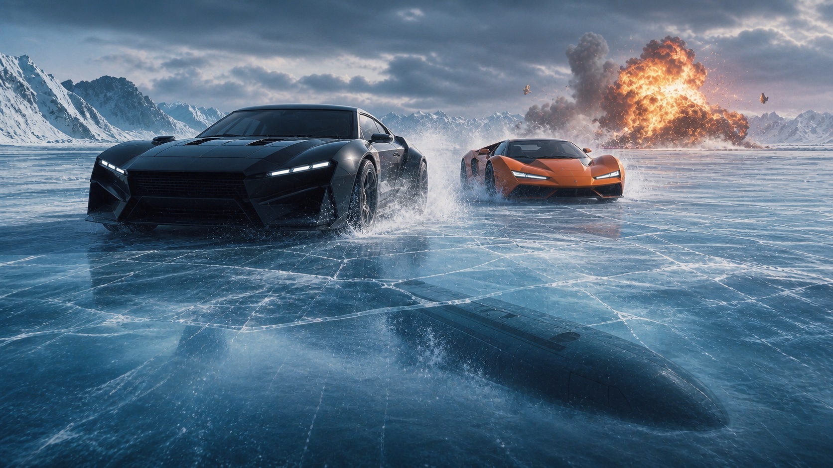 ワイルド・スピード ICE BREAKの映画トリビア用メインビジュアル