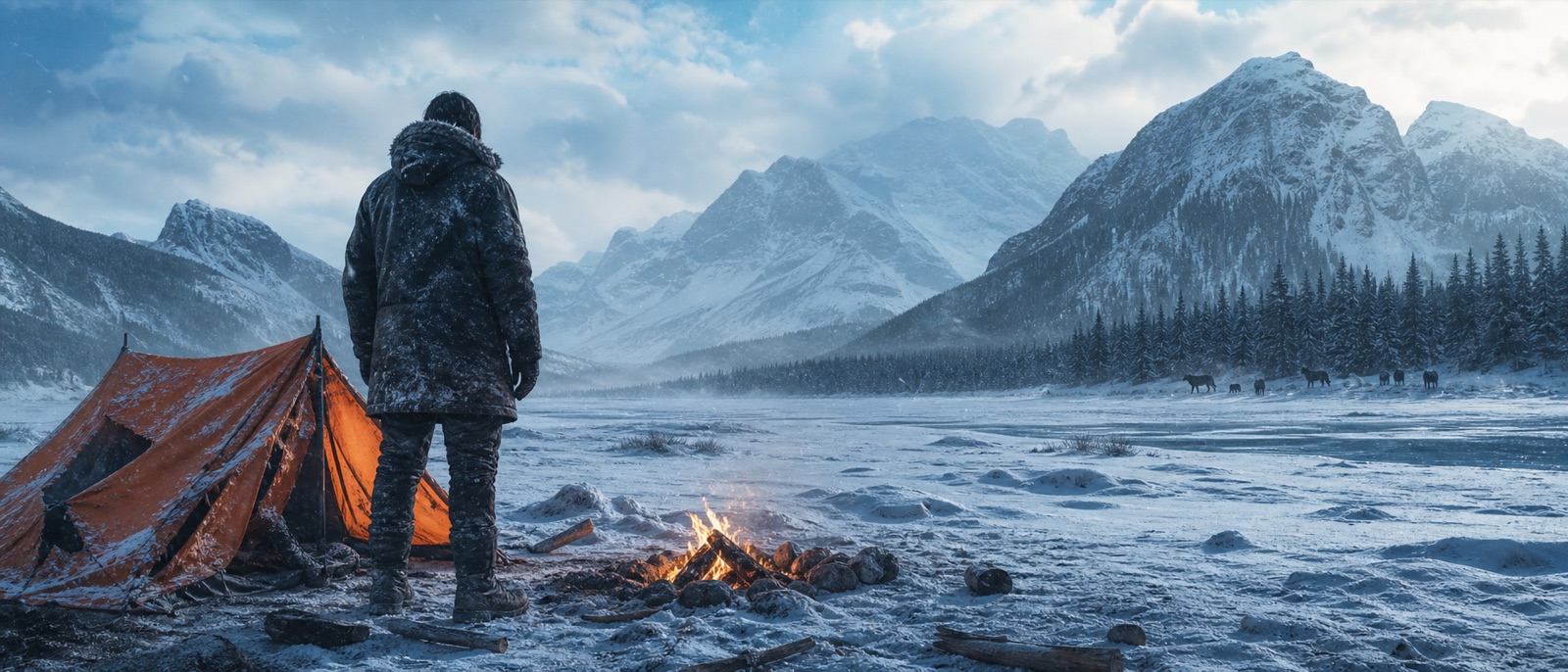 THE GREY 凍える太陽の映画トリビア用メインビジュアル