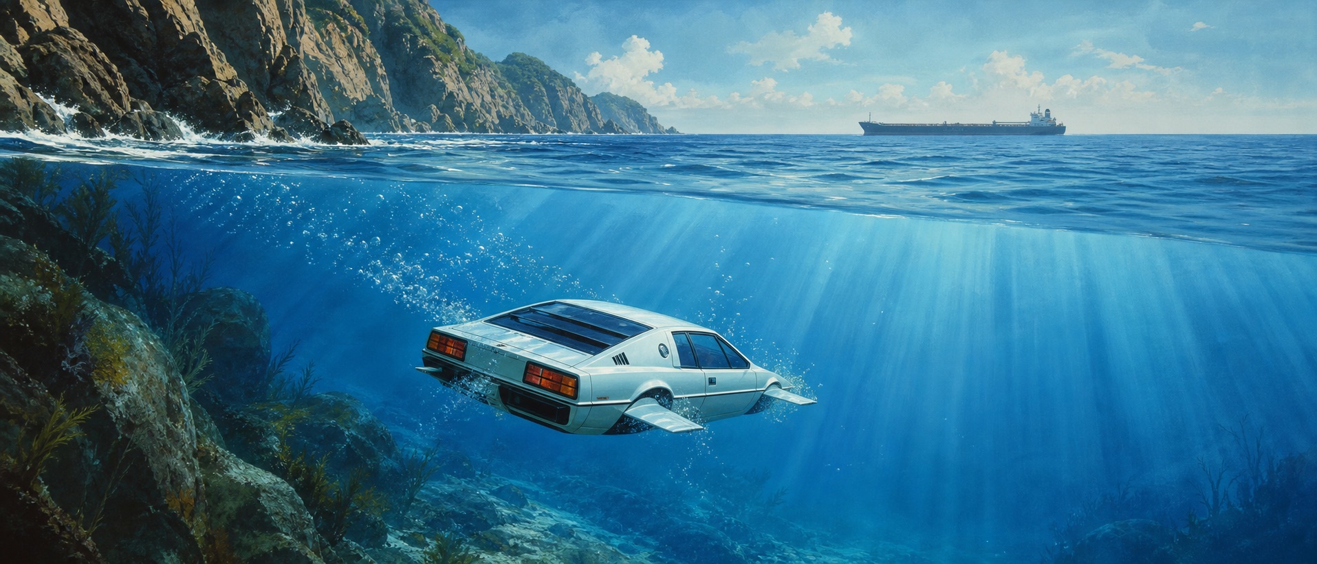 ００７／私を愛したスパイの映画トリビア用メインビジュアル